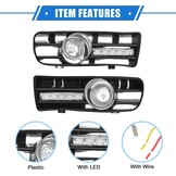 Grille Voorbumper met LED VW Golf (1997-2004) - 80% Korting