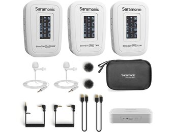 Draadloze Microfoon voor Camera & Smartphone - 100m Bereik (79% Korting)