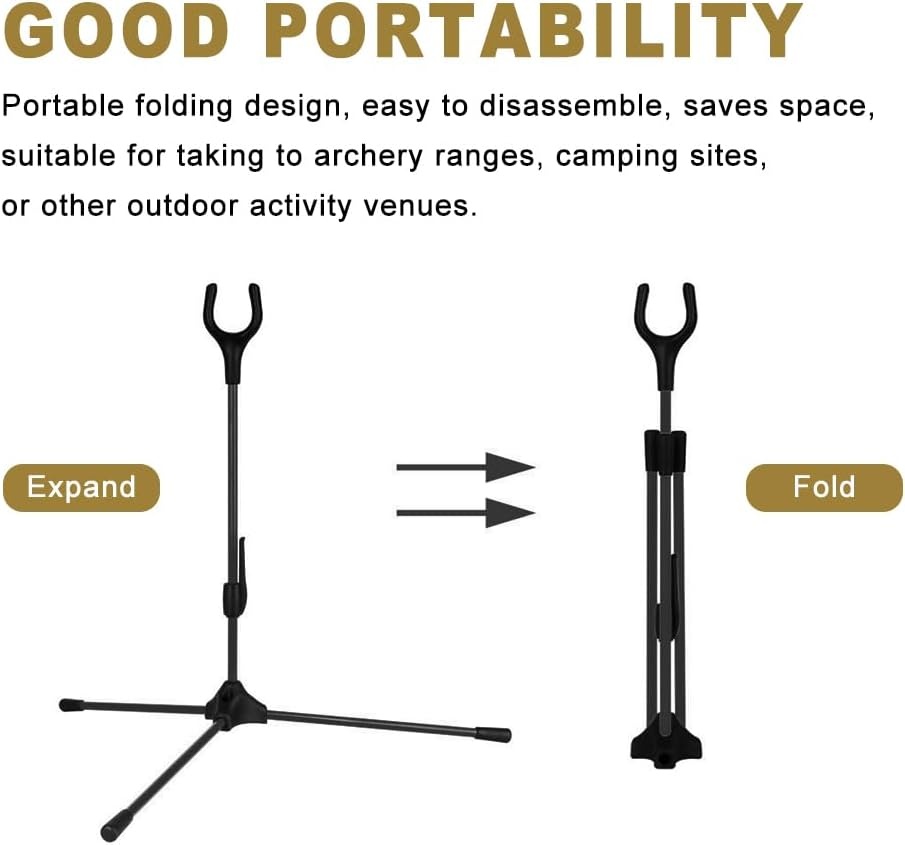 Opvouwbare Boogstandaard - Recurve, Compound - 74% Korting