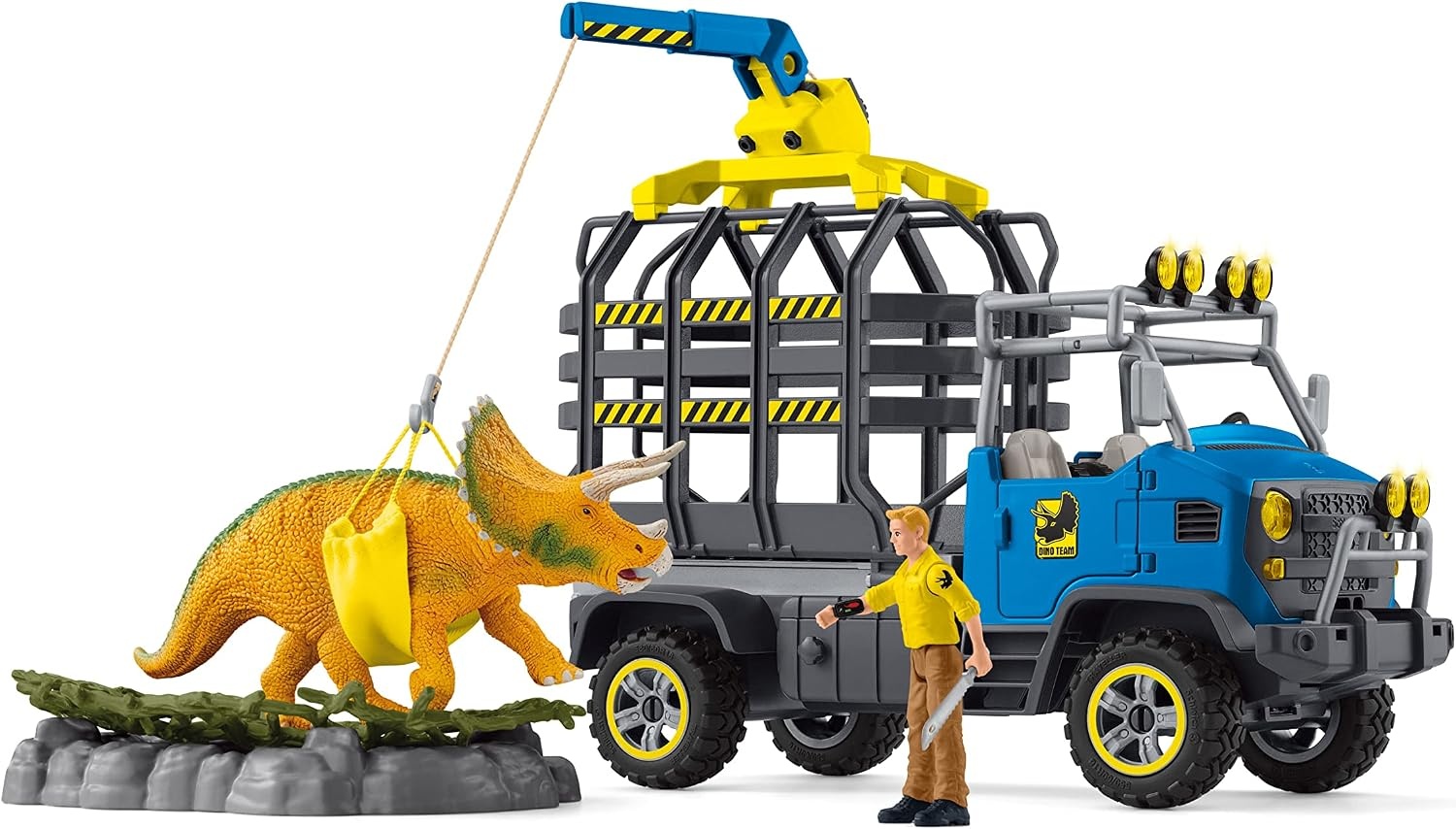 Dinosaurus Speelset Truckmissie 43-delig met Triceratops | Vanaf 4 Jaar | 34% Korting