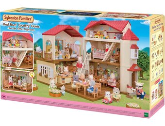 Sylvanian Families 5716 stadshuis met dakkamer