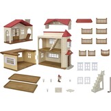 Sylvanian Families 5716 stadshuis met dakkamer