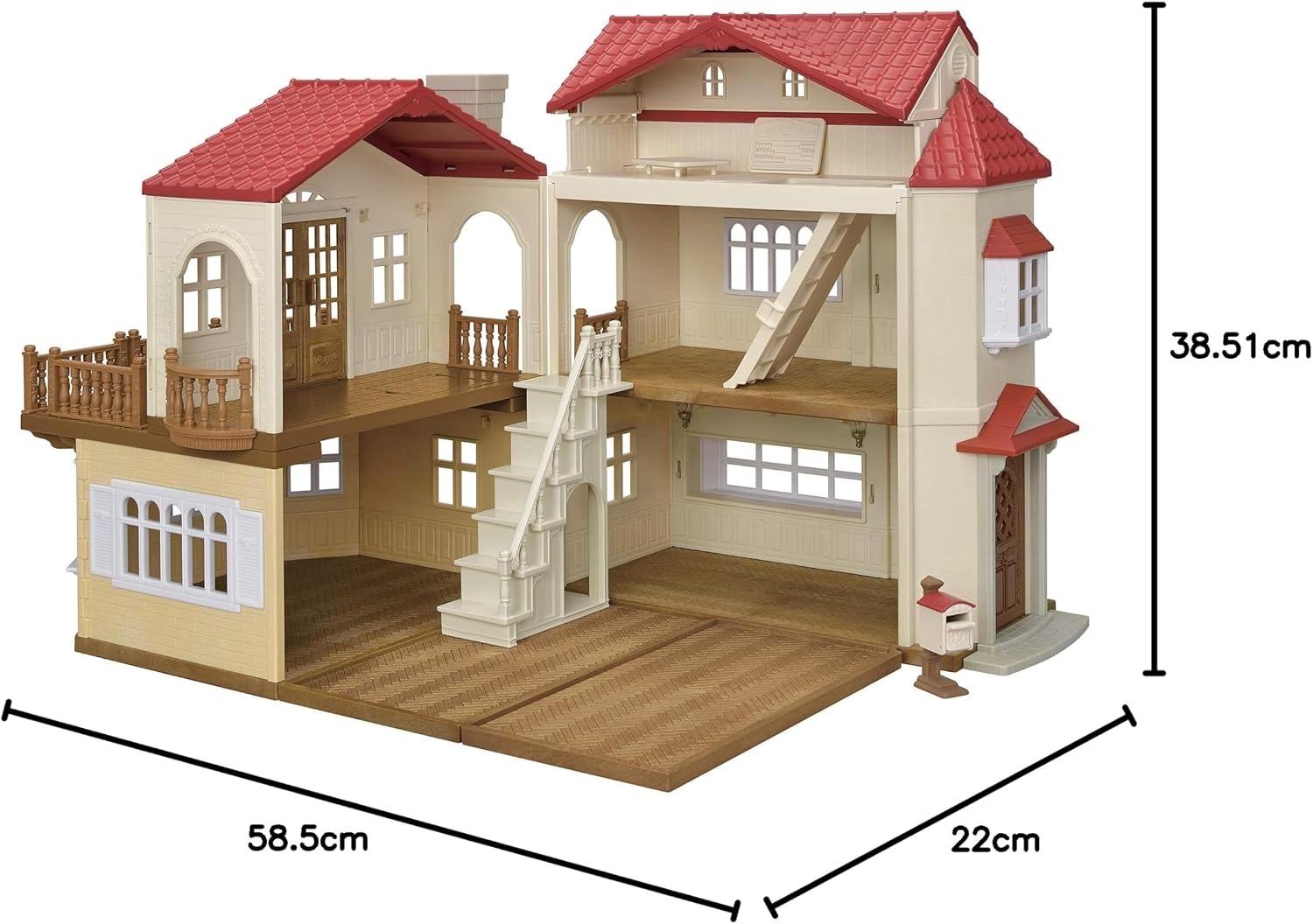 Sylvanian Families 5716 stadshuis met dakkamer
