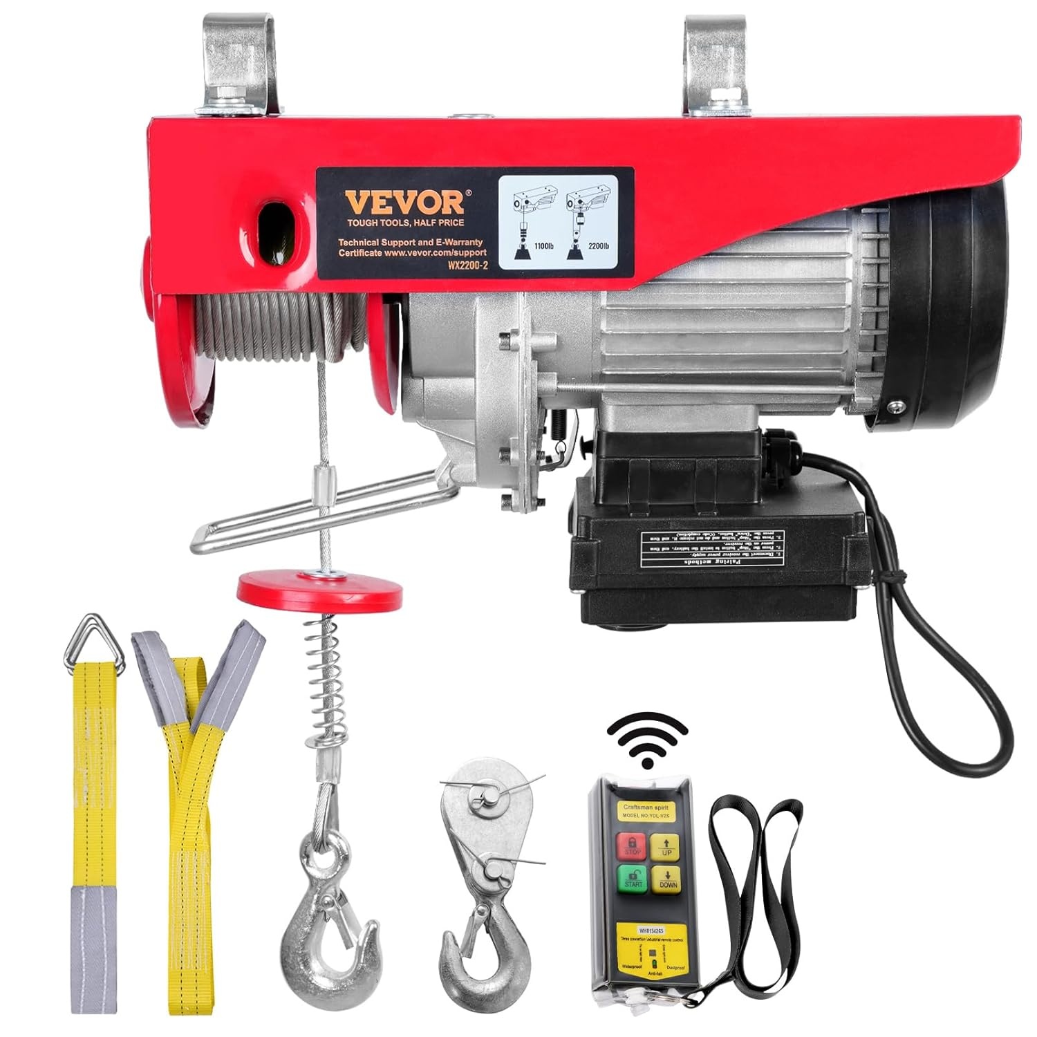 Elektrische Takel 1000kg - 59% Korting!