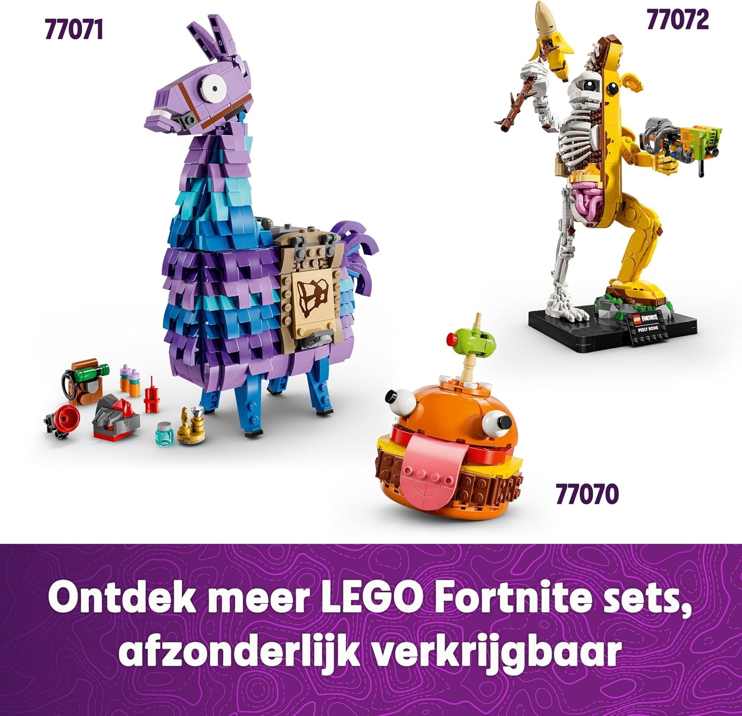 LEGO Fortnite Battle Bus – Speelgoed voor Kinderen Met 9 Personage Figuren en Accessoires – Cadeau voor Gamers Vanaf 10 Jaar, Meisjes, Jongens, Tieners en Fans – 77073