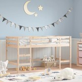 Kinderhoogslaper Grenenhout 80x200 cm - 35% Korting
