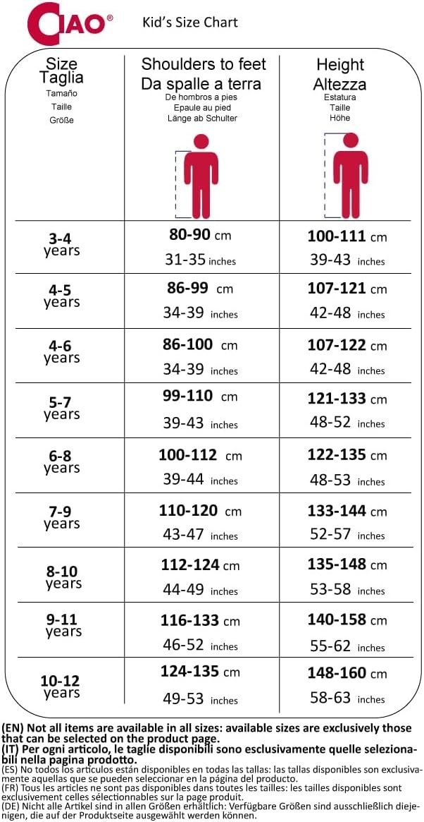 Piratenkostuum Kinderen 8-10 Jaar Rood/Zwart/Wit met 28% Korting