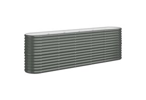 Plantenbak 224x40x68 cm Staal Antraciet - 46% Korting