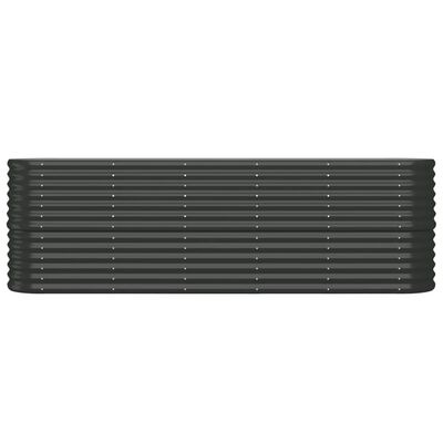 Plantenbak Staal Antraciet 224x40x68 cm - 34% Korting!