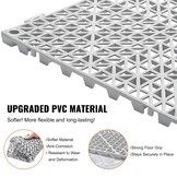 55 Antislip Drainagematten PVC 30x30 cm | 15mm dik | 30% Korting