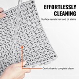 55 Antislip Drainagematten PVC 30x30 cm | 15mm dik | 30% Korting
