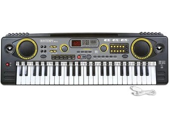 Digitaal Keyboard 49 Toetsen met Leerfunctie - 34% Korting