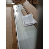 VidaXL Raamsokkel Wit PVC UPVC 140x20 cm - 51% Korting