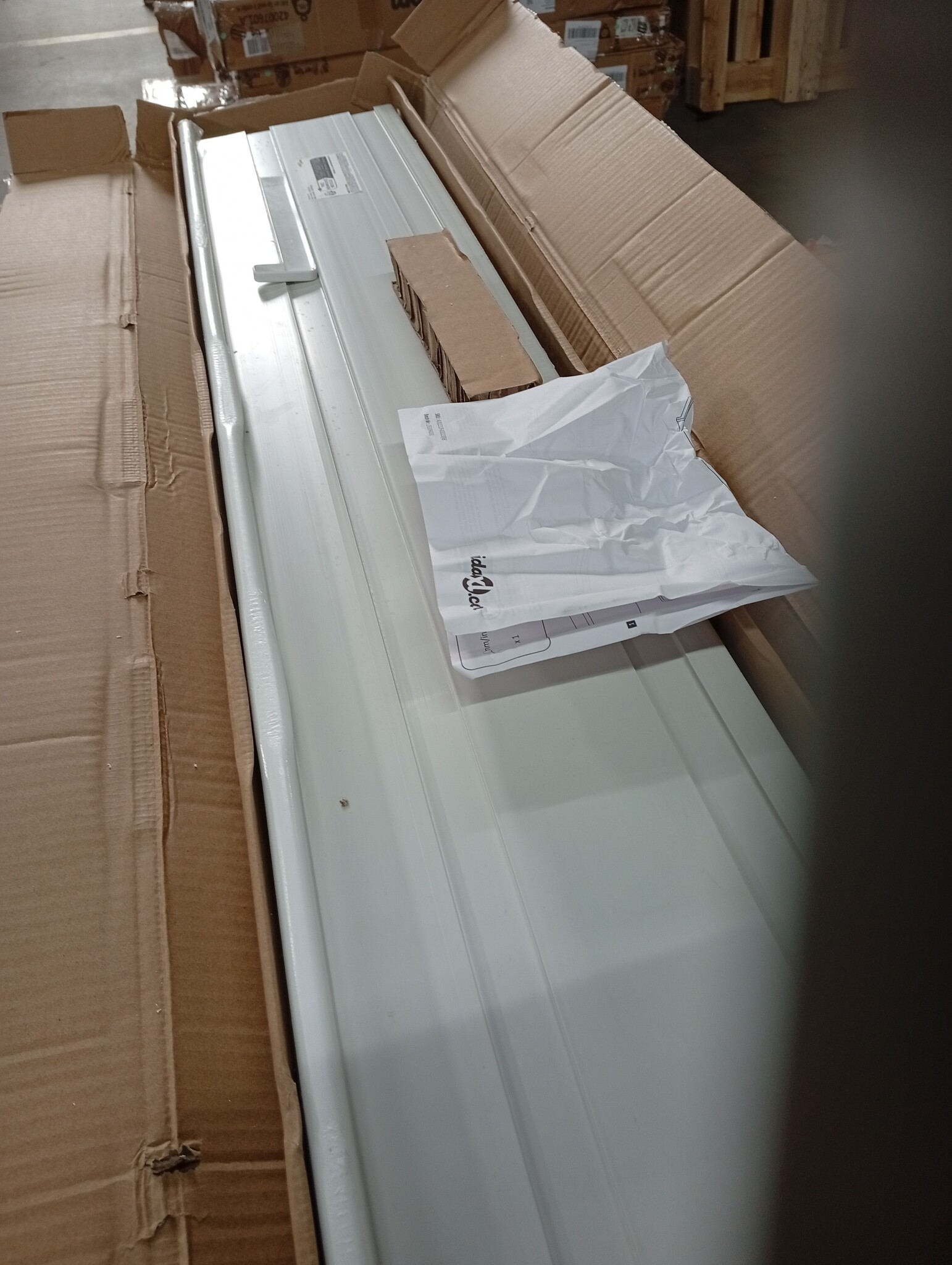 VidaXL Raamsokkel Wit PVC UPVC 140x20 cm - 51% Korting