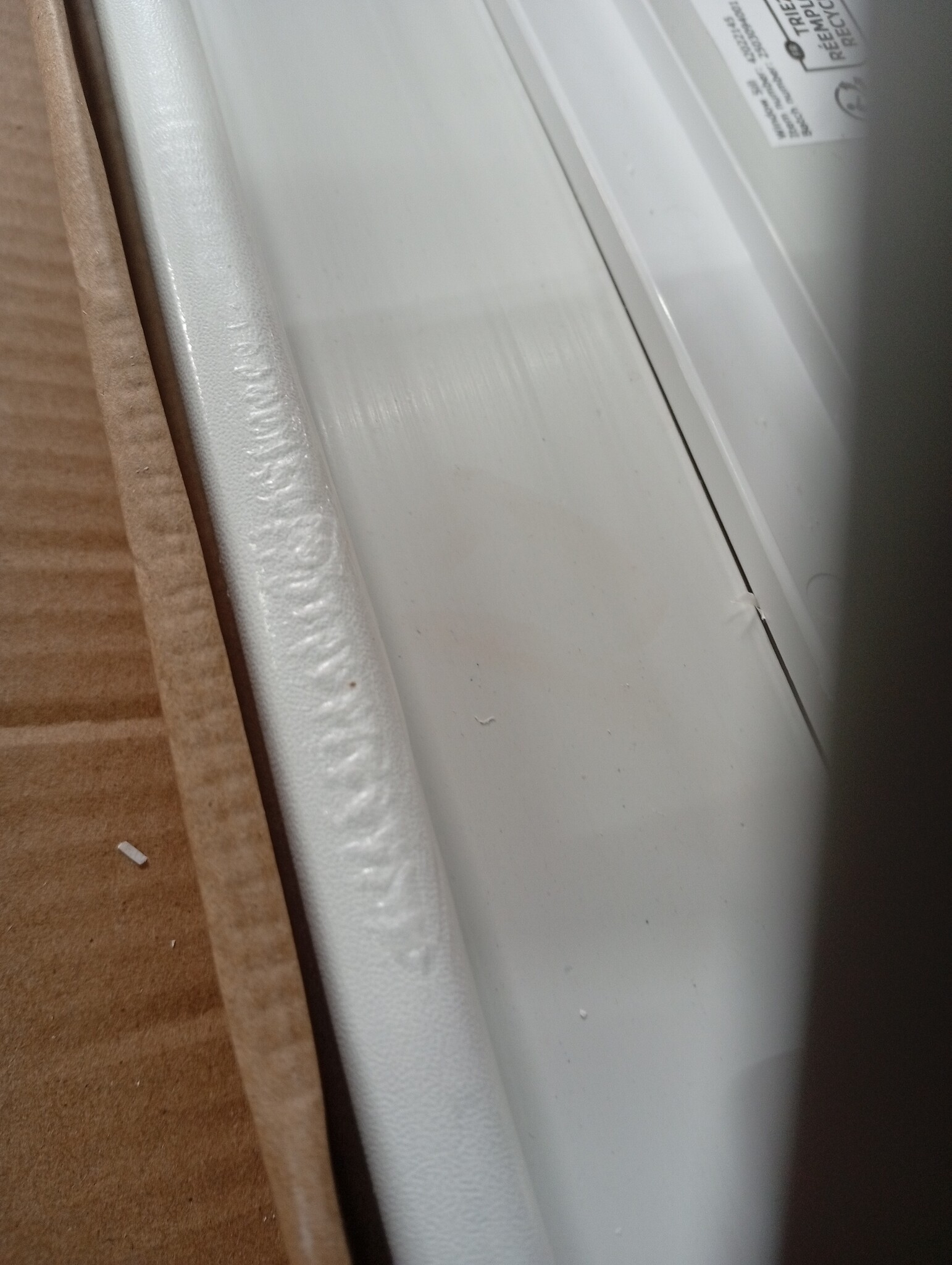VidaXL Raamsokkel Wit PVC UPVC 140x20 cm - 51% Korting