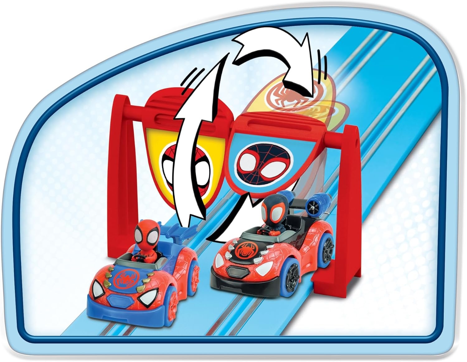 Racebaanset Spidey Go Webs Go: 58% Korting!