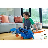 Hot Wheels T-Rex Vrachtwagen met Racebaan en Geluid - 34% Korting!