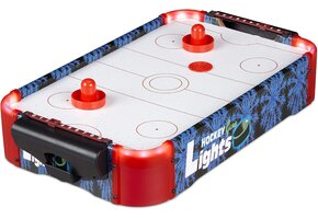 Airhockeytafel voor op tafel - Compact & Kleurrijk met LED - 57% Korting