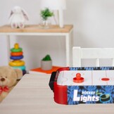 Airhockeytafel voor op tafel met LED-verlichting & Blower - 33% Korting