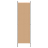 Kamerscherm Beige 6 Panelen 300x180cm Stof - 34% Korting!