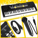 Elektronisch Kinder Keyboard 49 Toetsen met Microfoon - 34% Korting!