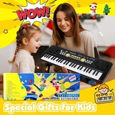 Elektronisch Kinder Keyboard 49 Toetsen met Microfoon - 34% Korting!