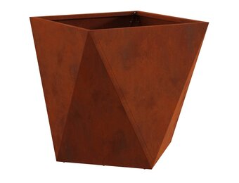 Plantenbak Staal Roestig 50x50x50cm - 34% Korting