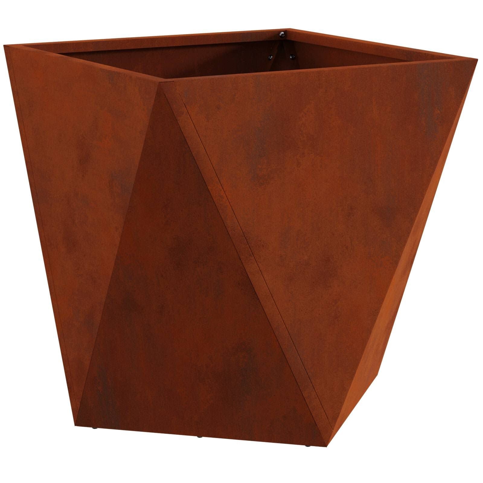Plantenbak Staal Roestig 50x50x50cm - 34% Korting