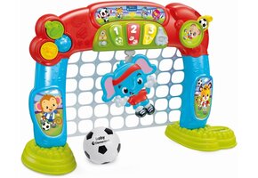 Interactief Voetbaldoel voor Kinderen | Tigoal met Geluid & Licht | Motorische Ontwikkeling | 33% Korting