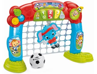Interactief Voetbaldoel voor Kinderen | Tigoal met Geluid & Licht | Motorische Ontwikkeling | 33% Korting