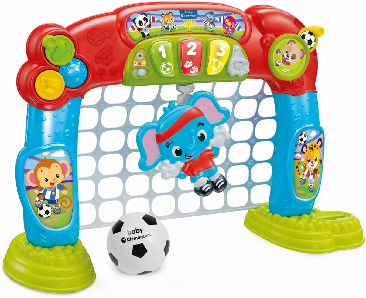 Interactief Voetbaldoel voor Kinderen | Tigoal met Geluid & Licht | Motorische Ontwikkeling | 33% Korting