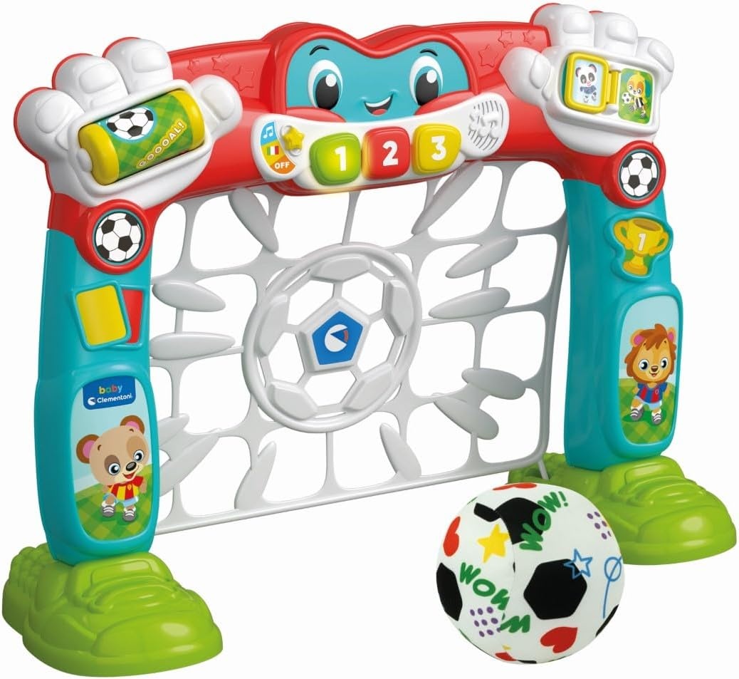 Interactief Voetbaldoel voor Kinderen | Tigoal met Geluid & Licht | Motorische Ontwikkeling | 33% Korting