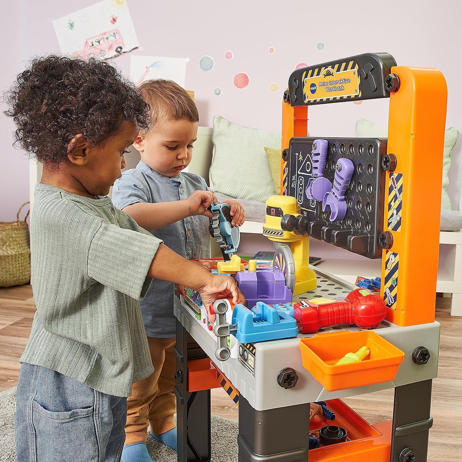 Interactieve Werkbank Kinderen met 60+ Accessoires - 34% Korting