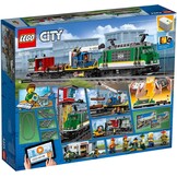 LEGO City Goederentrein 60198: Bestuurbare Trein met Rails & Kraan - 60% Korting