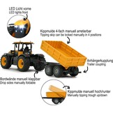 RC Tractor JCB Fastrac 1:24 met Kiepaanhanger - 34% Korting