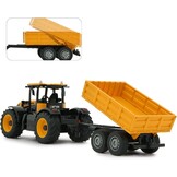RC Tractor JCB Fastrac 1:24 met Kiepaanhanger - 34% Korting