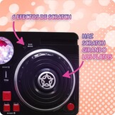 Kinder DJ Mengpaneel met Disco Licht & Microfoon - 58% Korting!
