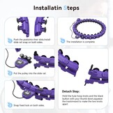 Smart Fitness Hoepel met Teller - Verstelbaar tot 160 cm - 34% Korting