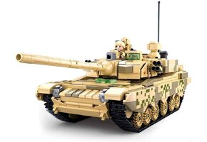 Main Battle Tank Bouwset 99-A 2-in-1, 893 Delen, Meerkleurig - 51% Korting