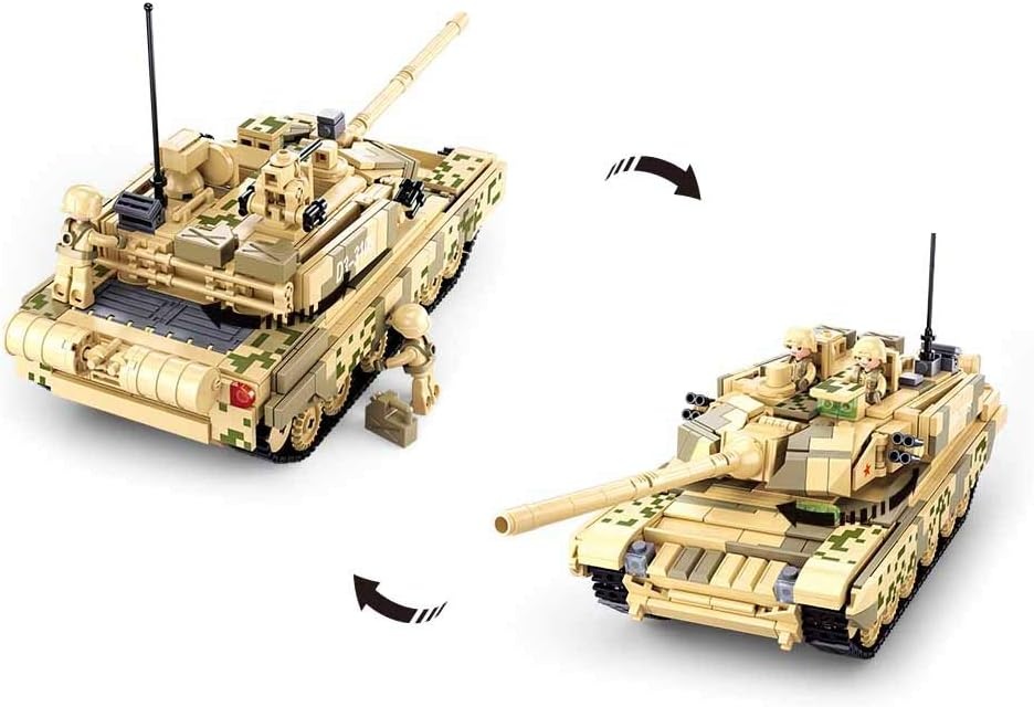 Main Battle Tank Bouwset 99A - 893 Delen, 34% Korting!