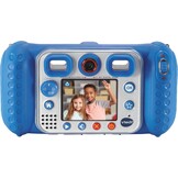 VTech KidiZoom Duo Pro Bundle with Free Bag - Only for a Short Time - Children's Camera with 2 Cameras, Photo and Video Function, Games, Music Players and Much More, Blue