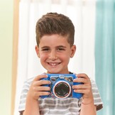 VTech KidiZoom Duo Pro Bundle with Free Bag - Only for a Short Time - Children's Camera with 2 Cameras, Photo and Video Function, Games, Music Players and Much More, Blue