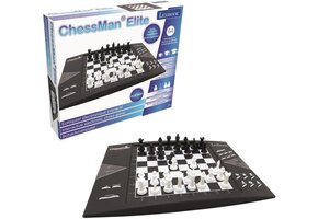 Elektronisch Schaakspel - 64 Niveaus & Trainingsmodus - Zwart (34,7 x 23,8 cm)