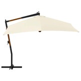 Zweefparasol 400x300 cm Zandwit - 35% Korting