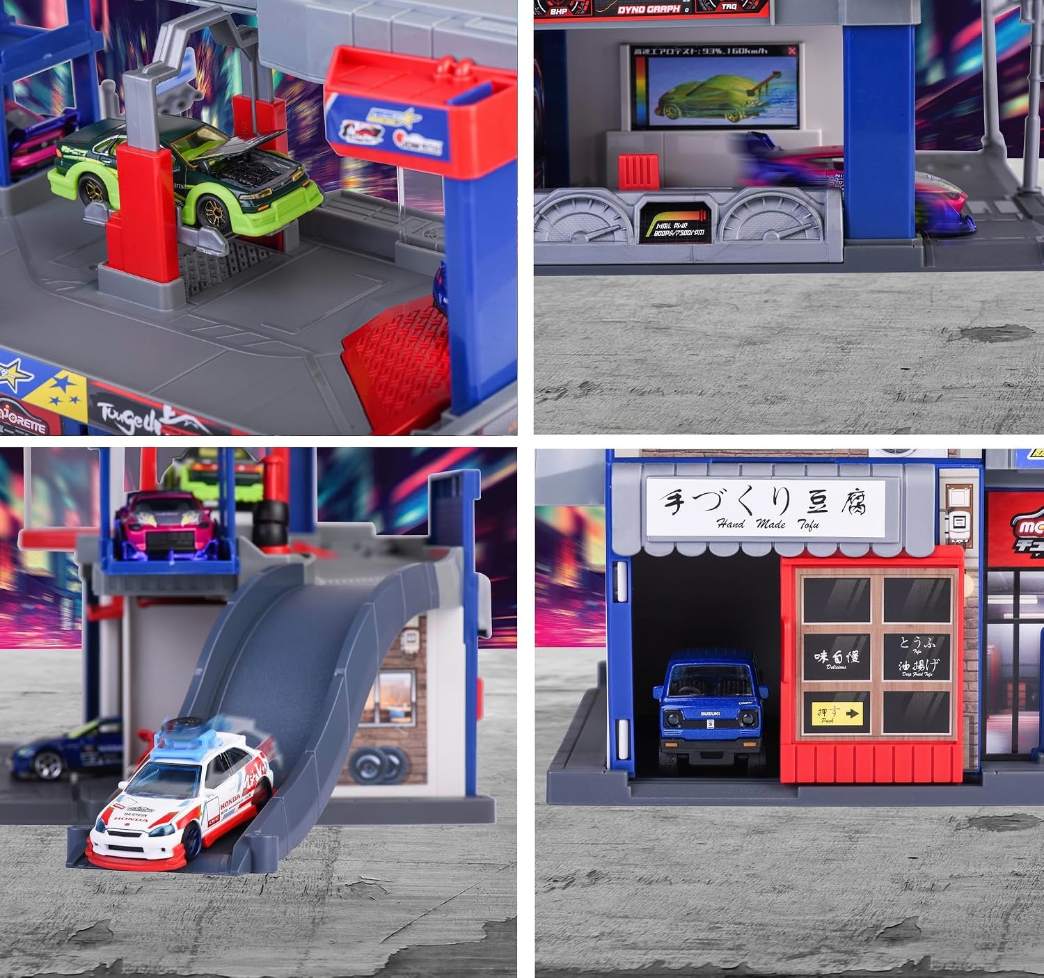 Japan Tuning Garage Speelset met Licht & Geluid - 52% Korting