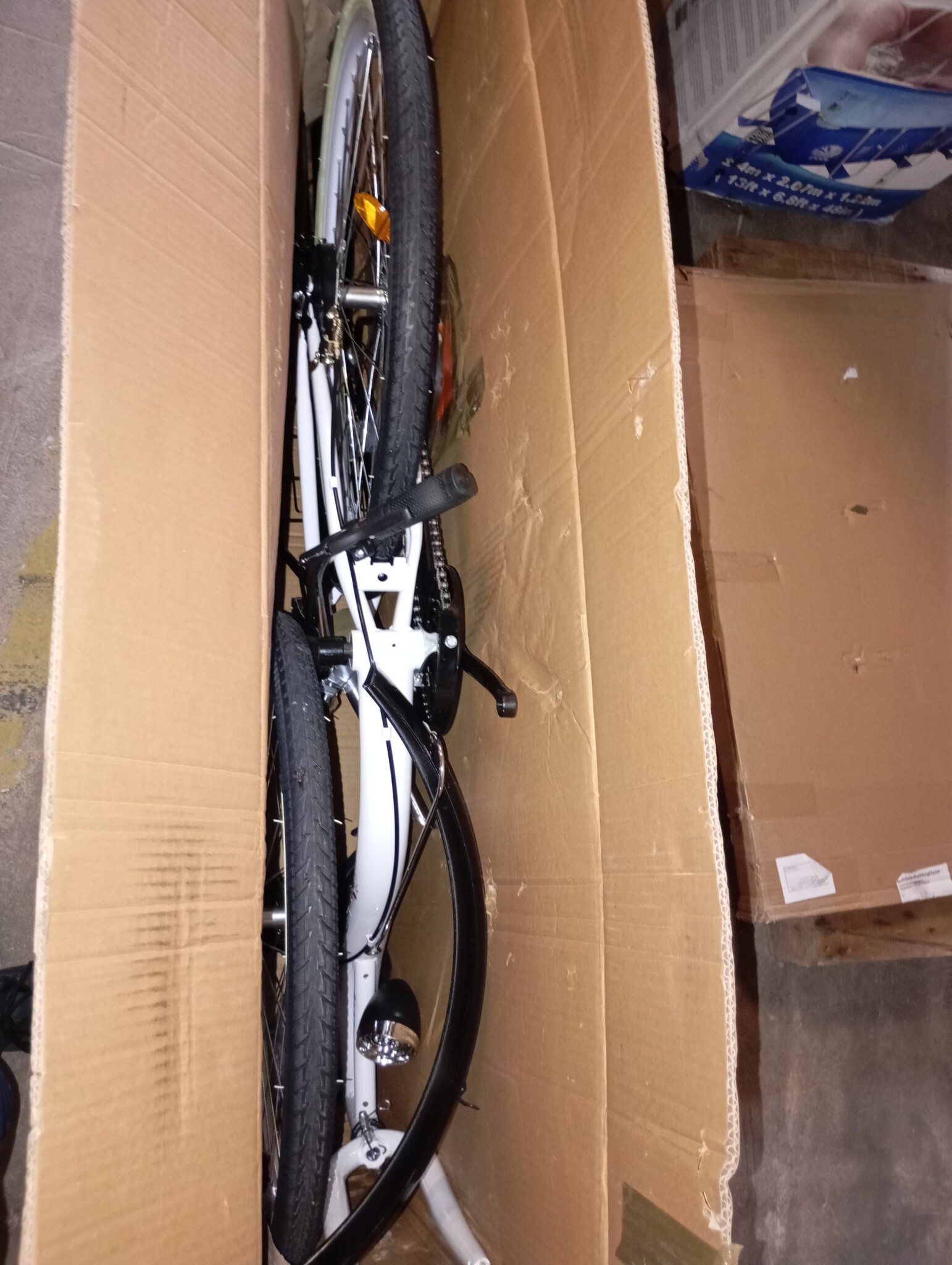 Meisjesfiets 26 inch Wit - Onderhoudsarm met 60% Korting