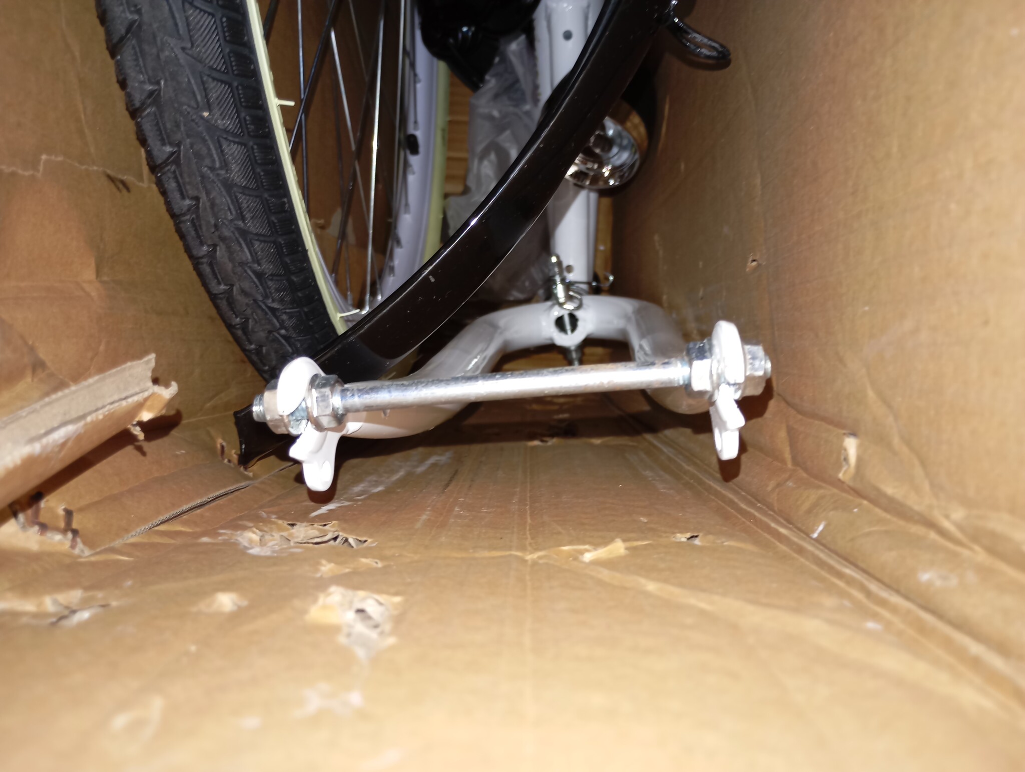 Meisjesfiets 26 inch Wit - Onderhoudsarm met 60% Korting