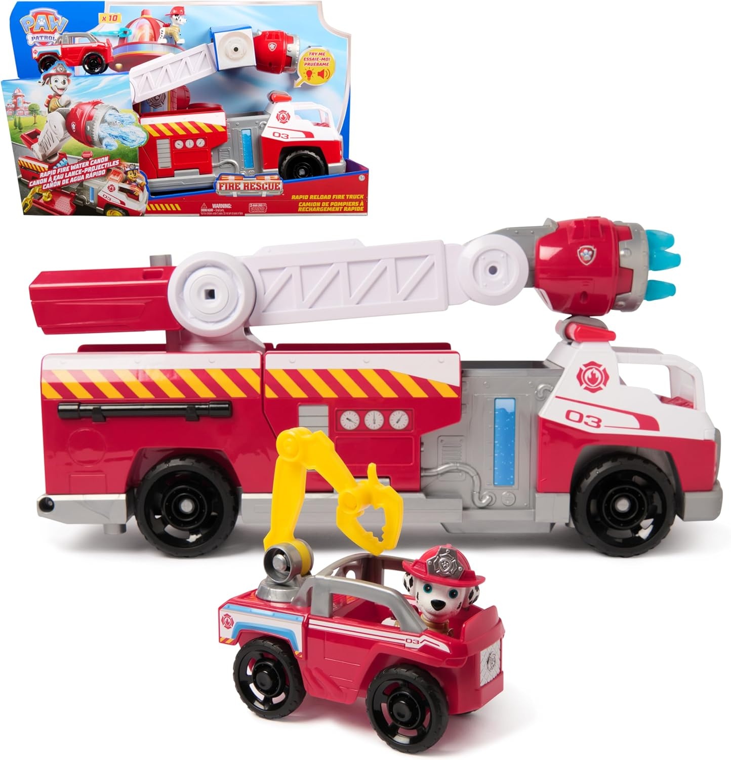 Paw Patrol Brandweerwagen Marshall - 34% Korting!