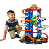 Hot Wheels Parkeergarage T-Rex Aanval - 35% Korting!