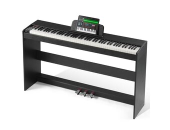Digitale Piano 88 Gewogen Toetsen - 200 Klanken & Ritmes - 35% Korting